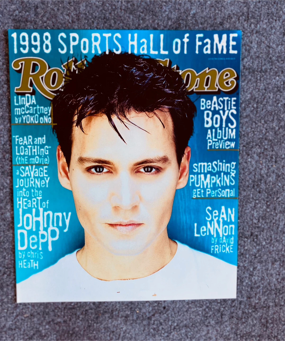 Poster-Rolling Stone Magazine - 1998 Sports Hall of Fame