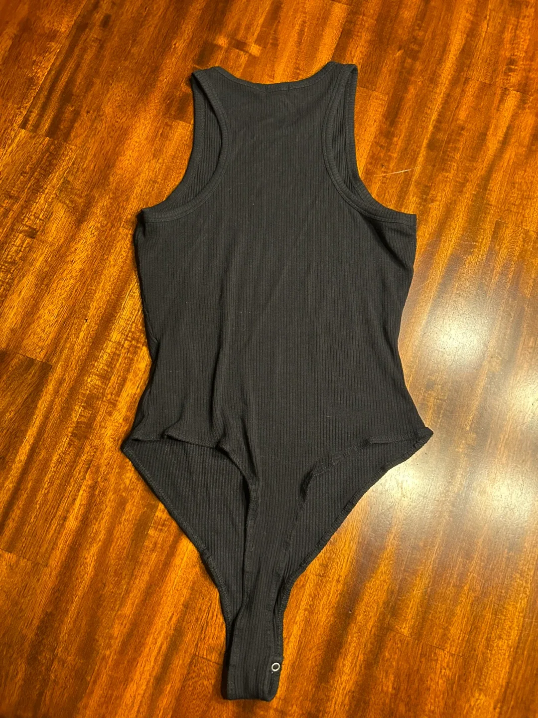 Garage Black Ribbed Bodysuit - Size P/S image indicator(3)