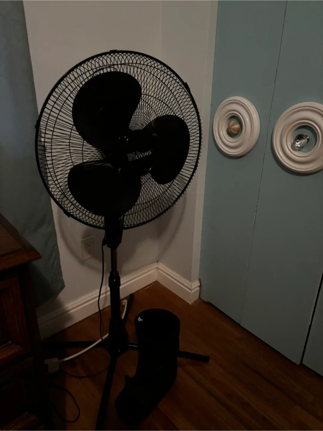 KL Living Black Stand Fan thumbnail