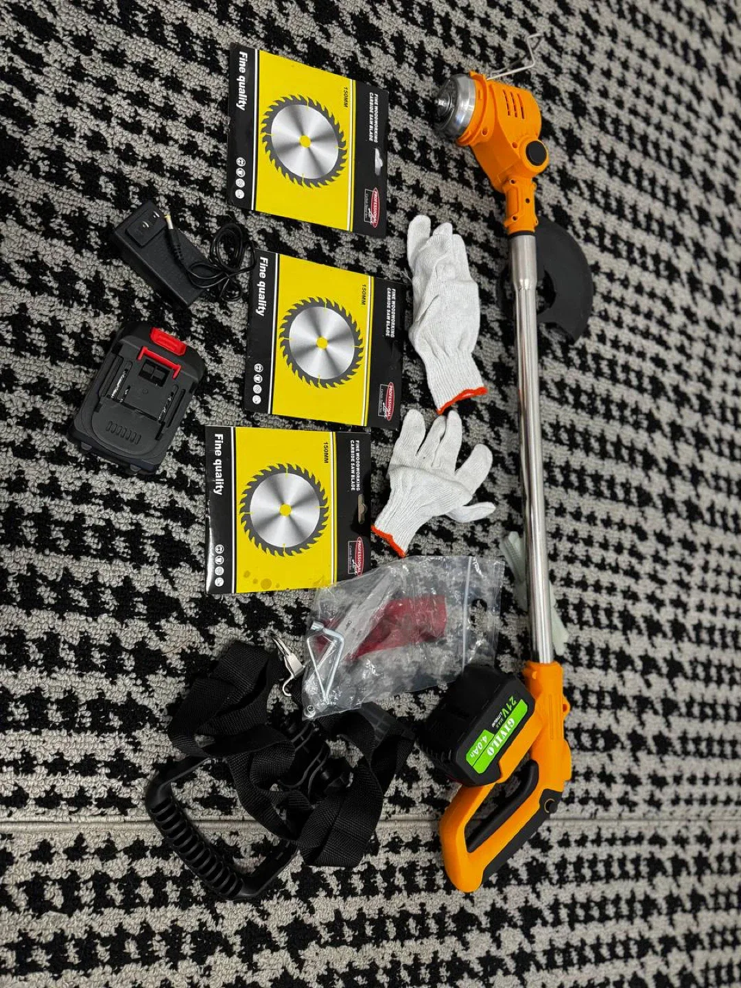 Electric Weed Wacker 21V (Yellow) – Open Box $60 image indicator(7)