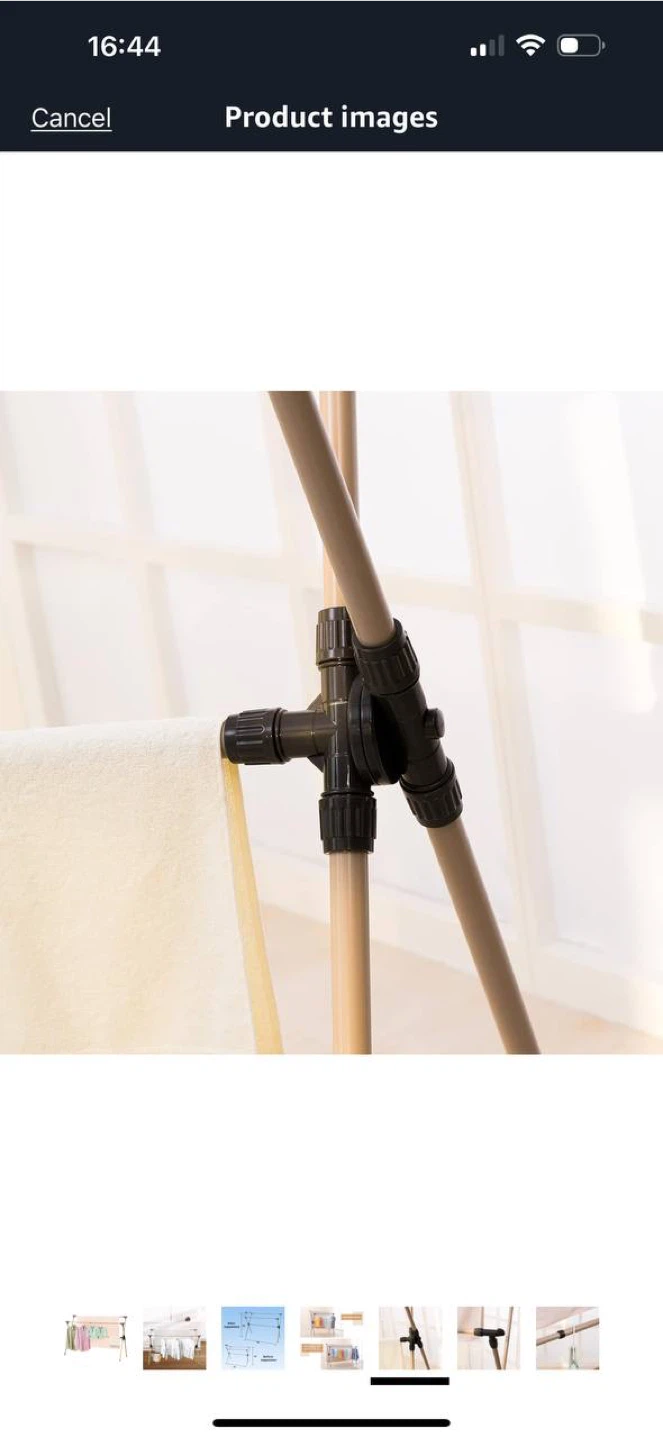 YUBELLES Heavy Drying Rack – Adjustable Laundry Hanger - photo 5