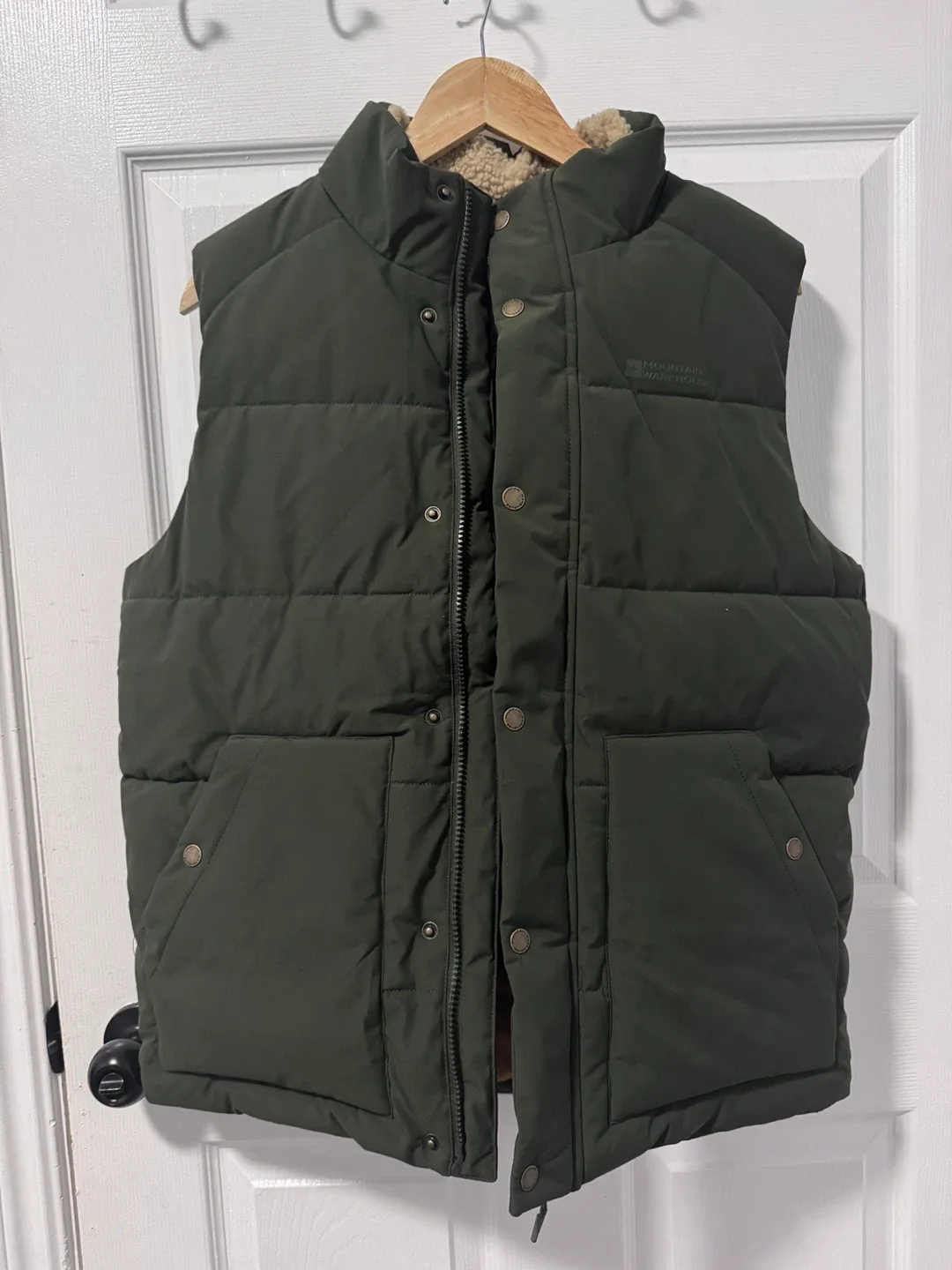 Mountain Warehouse Padded Vest - Olive Green thumbnail