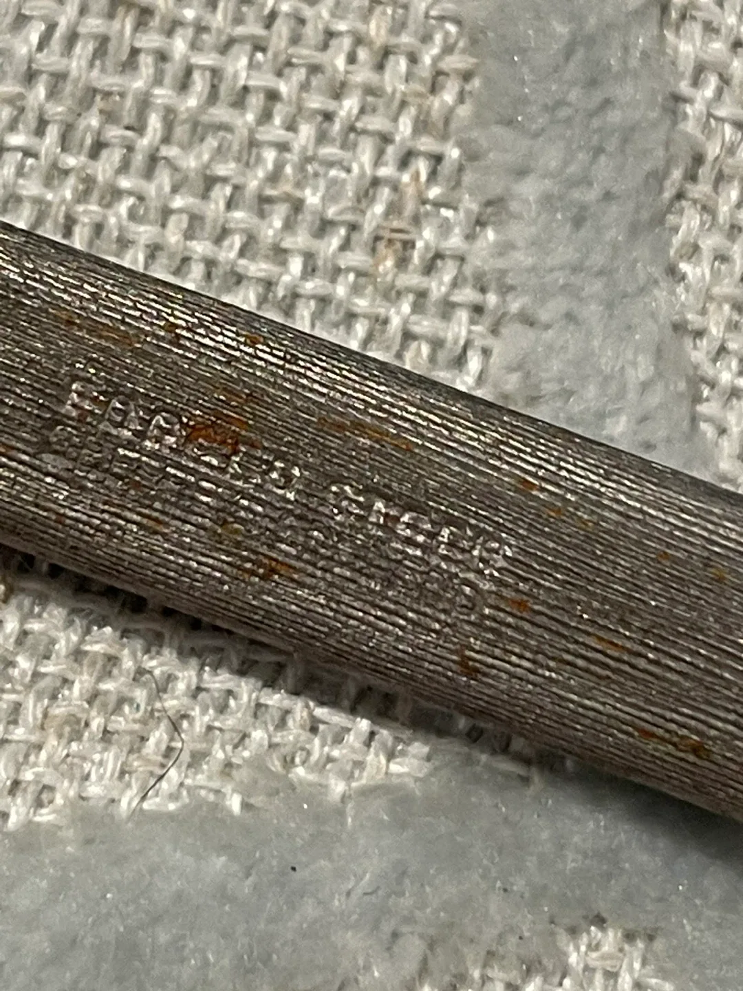 Royal Sheffield Stag Handle Sharpening Steel image indicator(3)