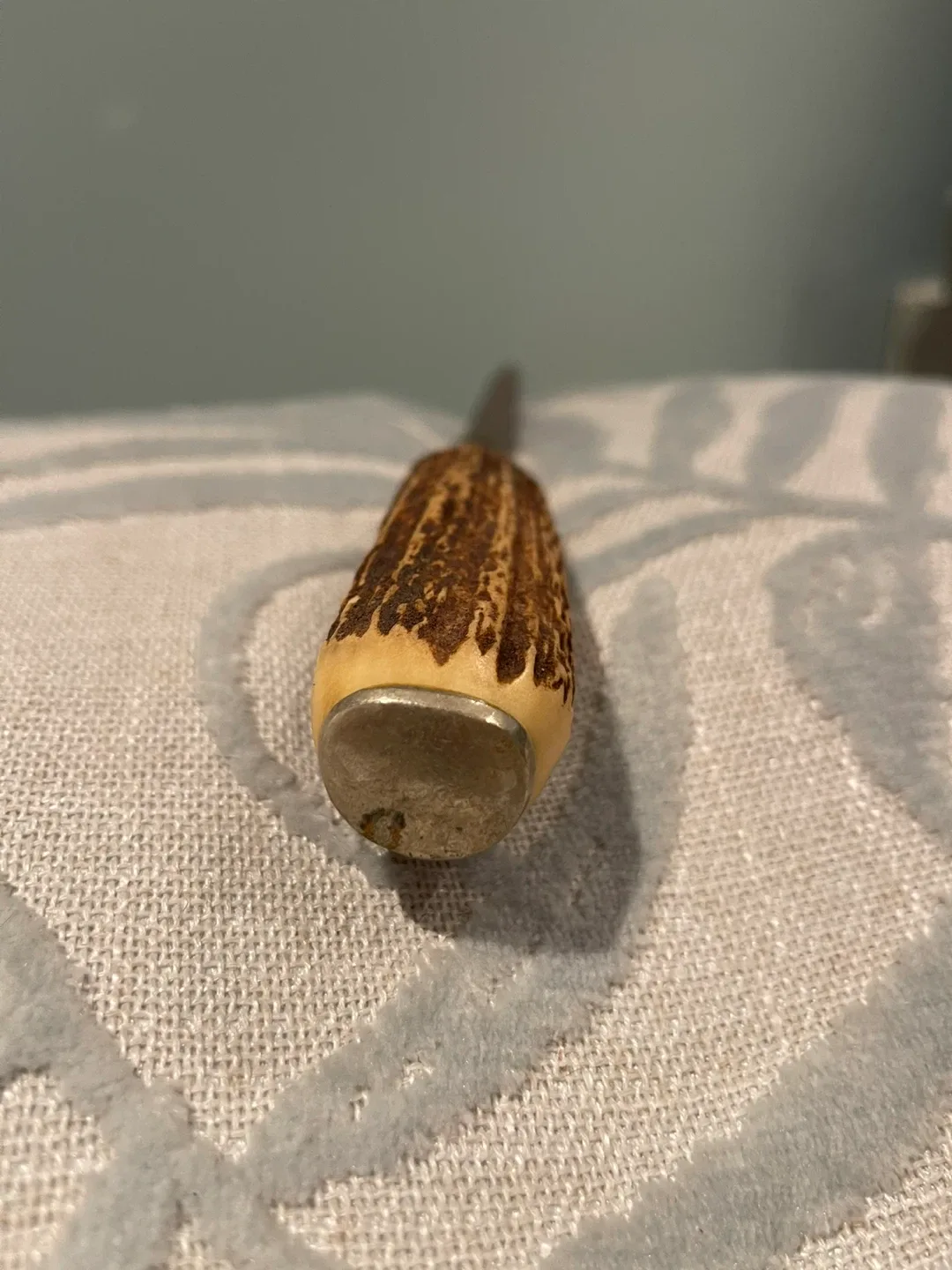 Royal Sheffield Stag Handle Sharpening Steel image indicator(2)