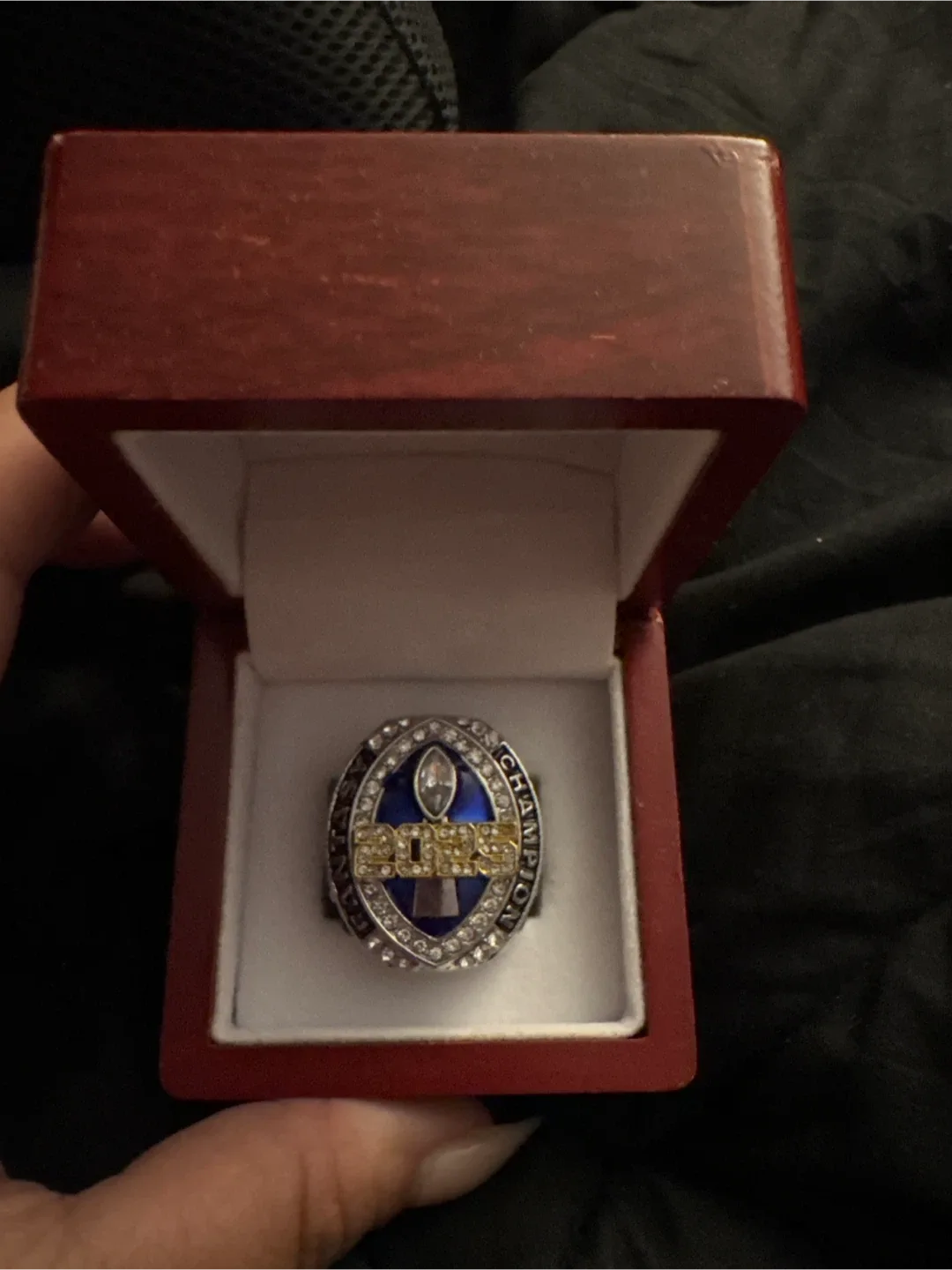 Authentic New FFL Champion 2025 Ring image indicator(6)