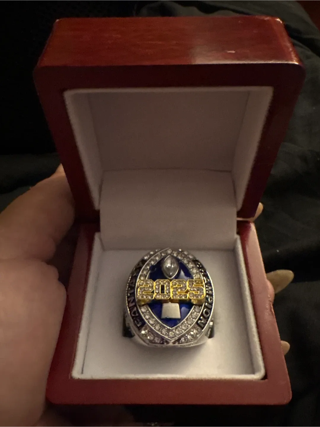 Authentic New FFL Champion 2025 Ring image indicator(9)