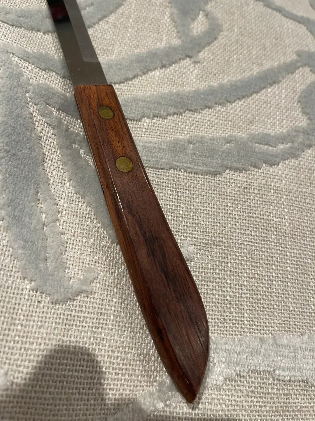 Vintage Stainless Steel Serrated Knife image indicator(3)