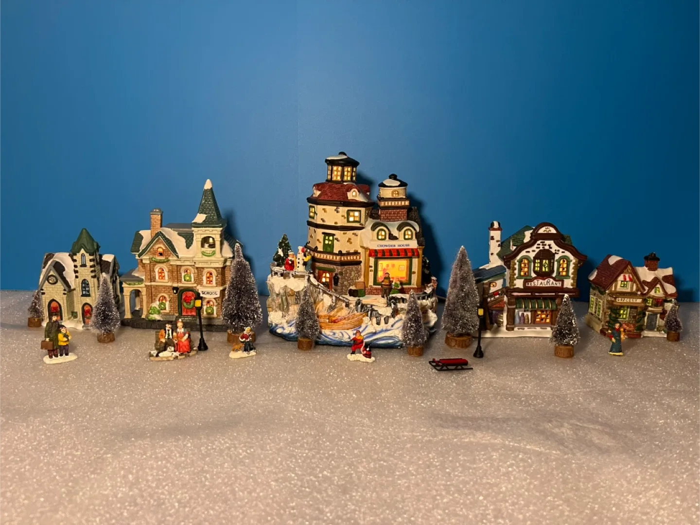 Dept 56 Christmas Village Buildings