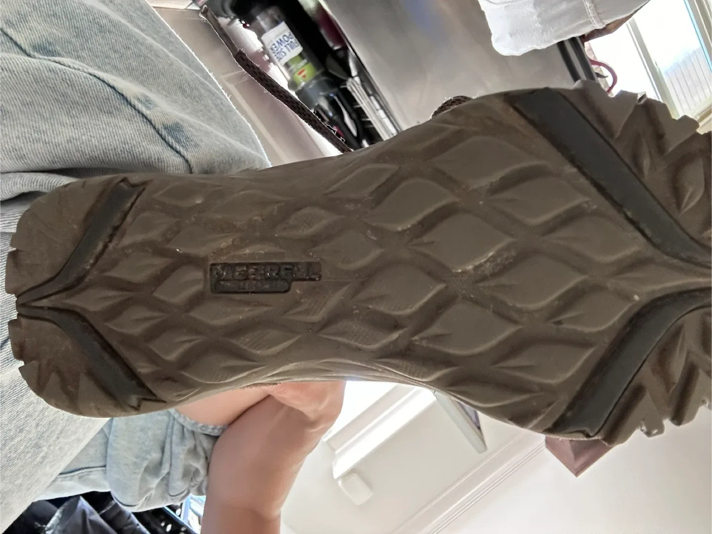 Merrell Hiking Boots, Brown, Size 8 image indicator(2)