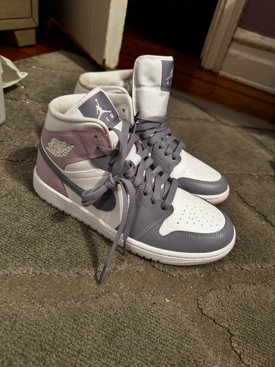 Nike Air Jordan 1 Mid Amethyst Wave (Size Unknown) - photo 2