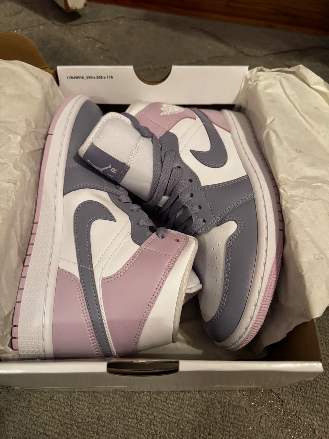 Nike Air Jordan 1 Mid Amethyst Wave (Size Unknown)