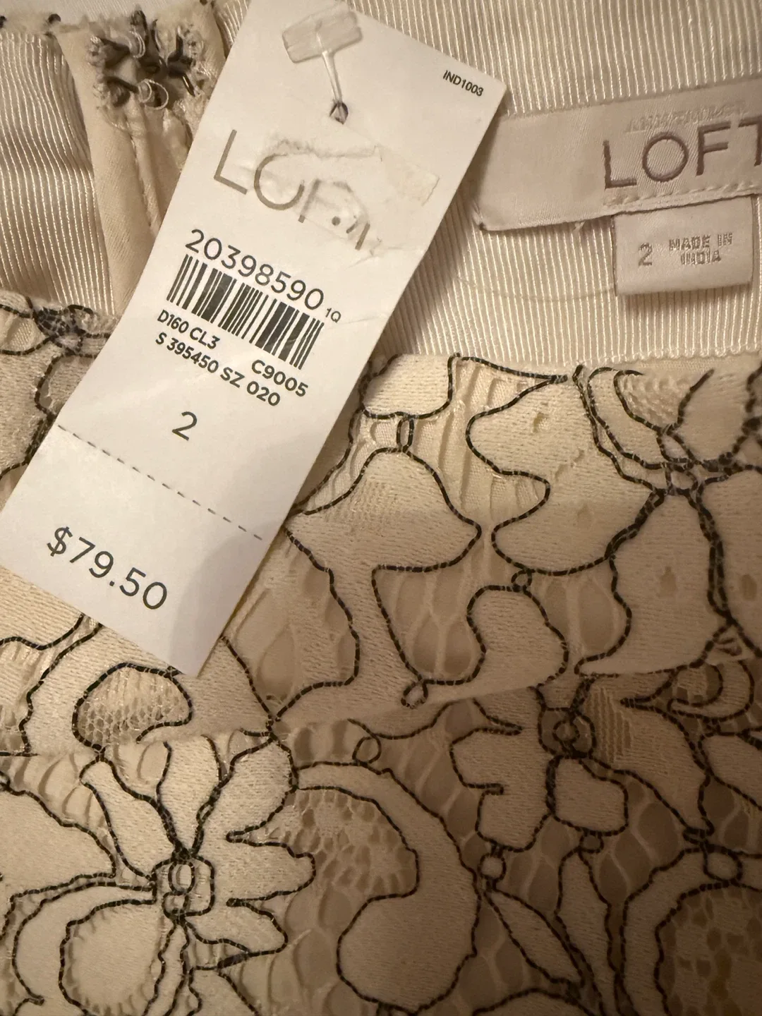 LOFT Lace Skirt - Size 2 image indicator(4)