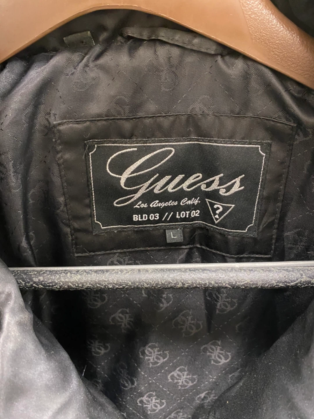 GUESS Quilted Puffer Jacket w/ Belt Size - L - photo 5