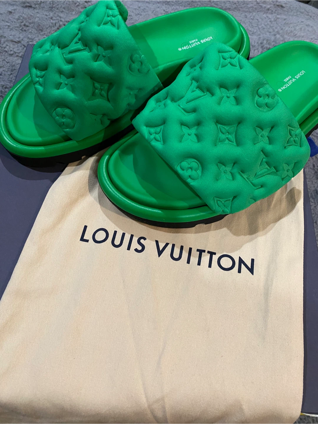 Louis Vuitton Pillow Comfort Sandal Green - photo 2