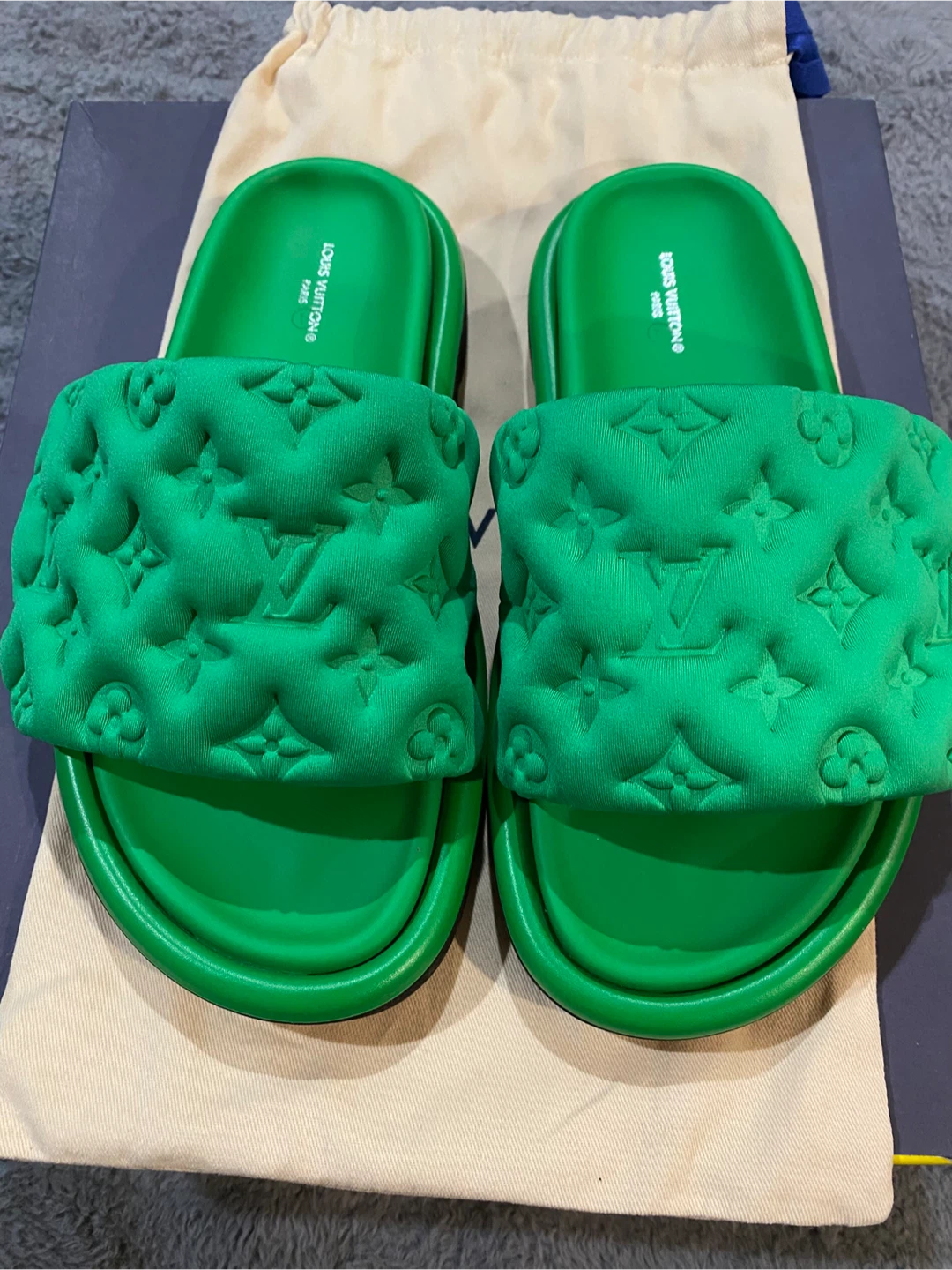 Louis Vuitton Pillow Comfort Sandal Green - photo 3