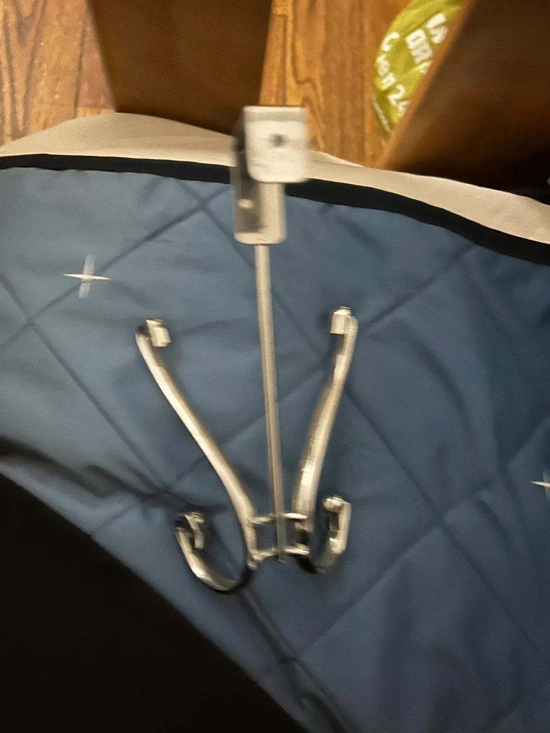 Silver Over-the-Door Wreath Hanger image indicator(3)