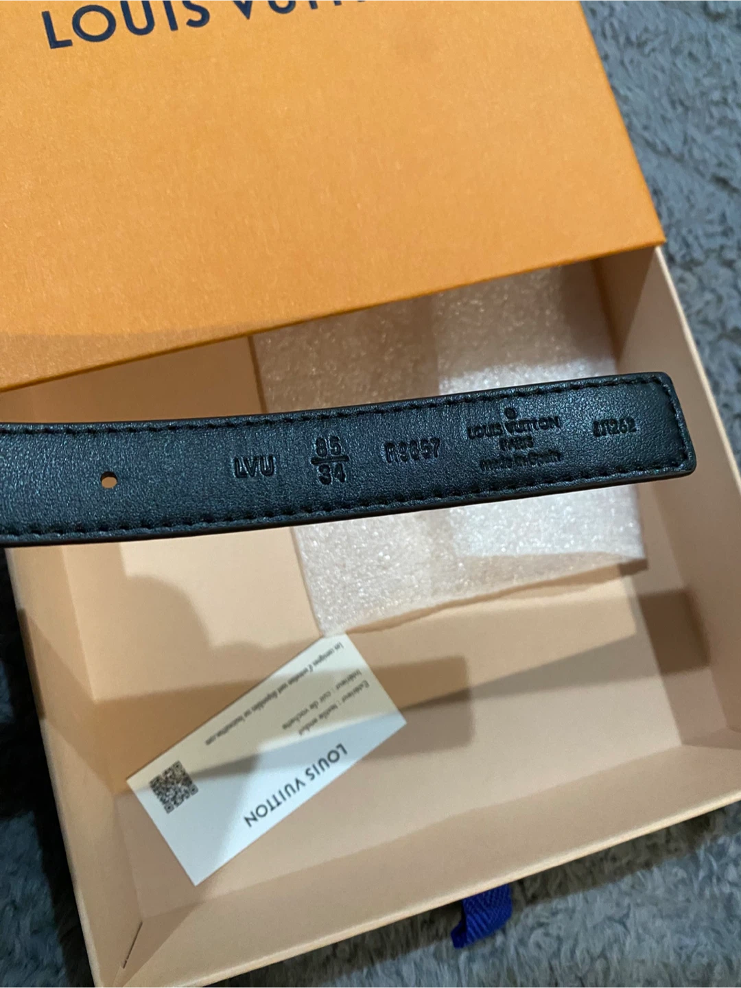 Louis Vuitton Belt Size 85/34 - photo 2