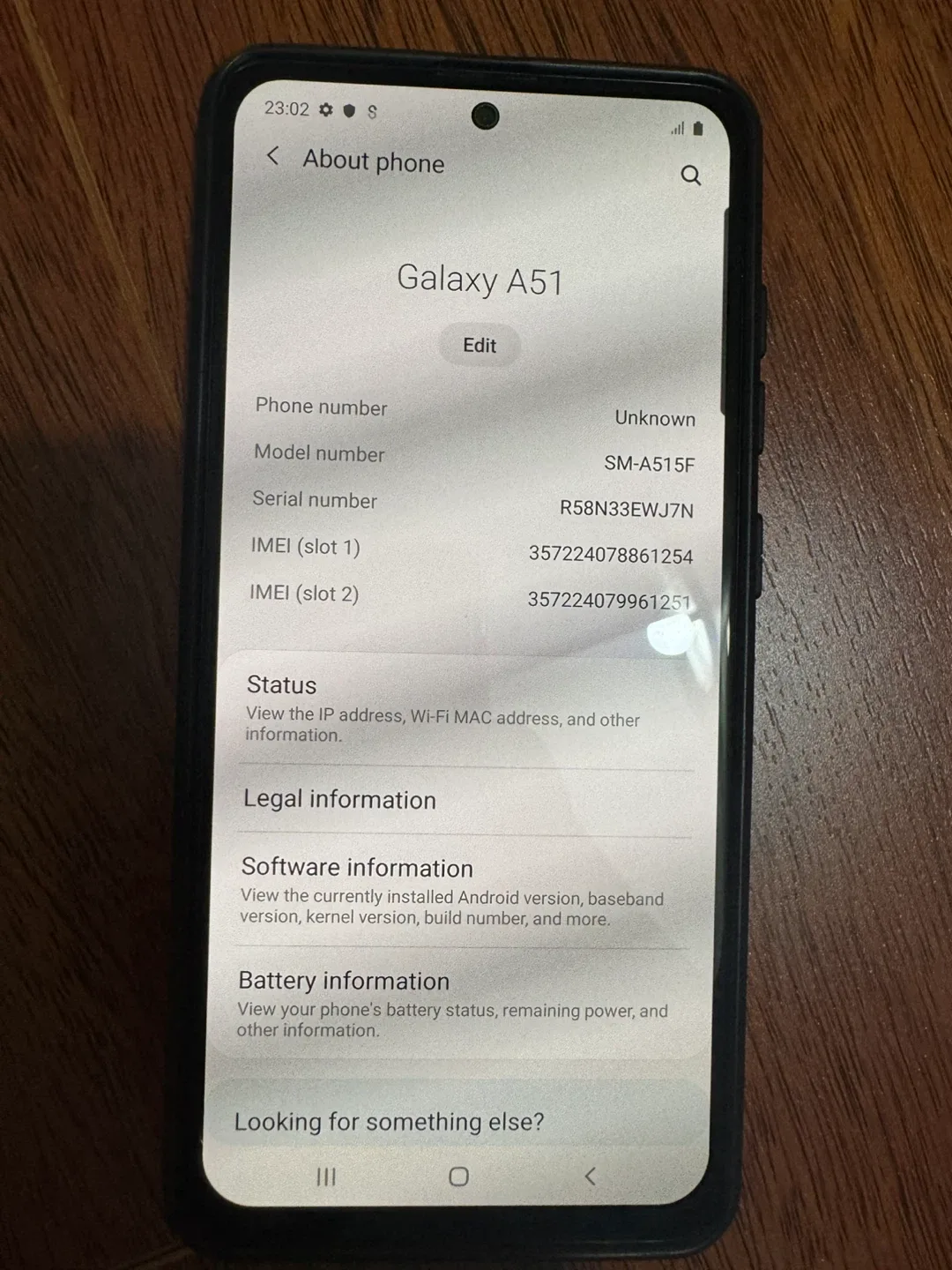 Samsung Galaxy A51 - SM-A515F image indicator(3)