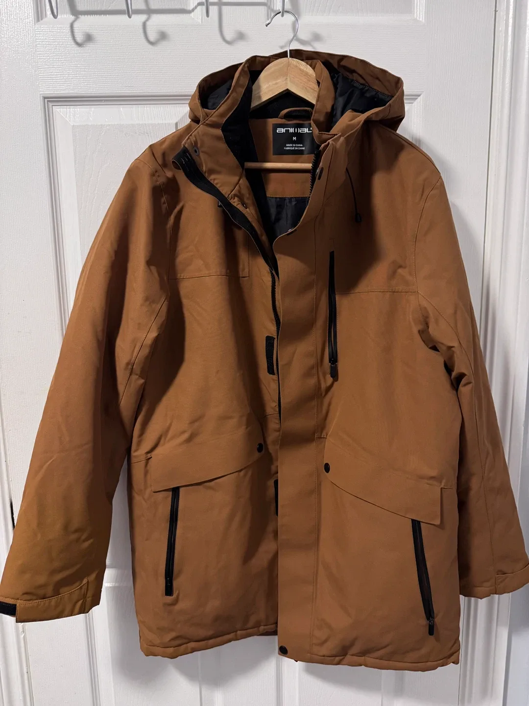 Animal Brown Winter Jacket - Size M thumbnail