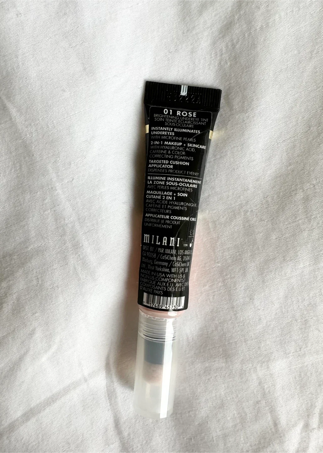 New Milani Conceal + Perfect Under Eye Brightener - 01 Rose image indicator(3)
