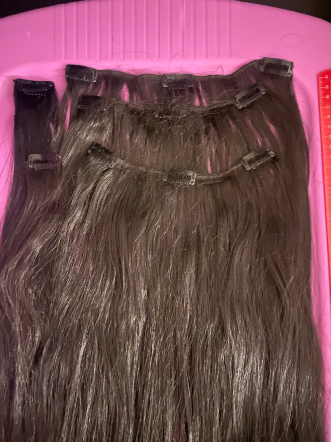 Clip-in Hair Extensions - 47cm Long image indicator(2)