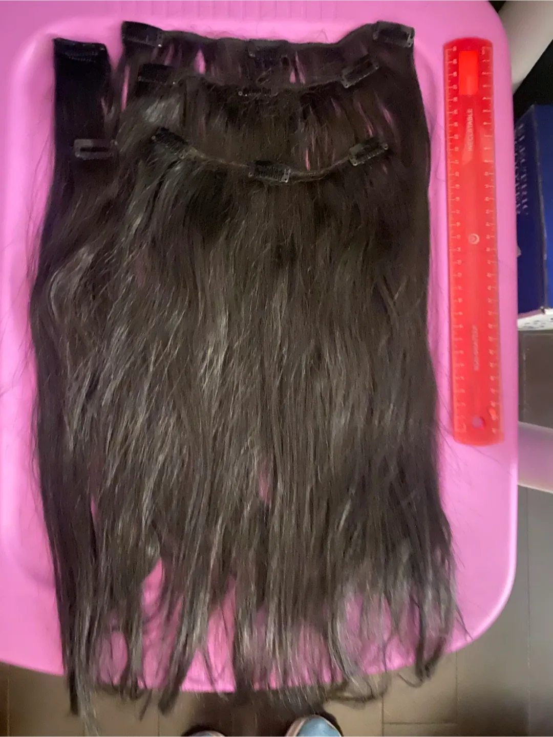 Clip-in Hair Extensions - 47cm Long image indicator(3)