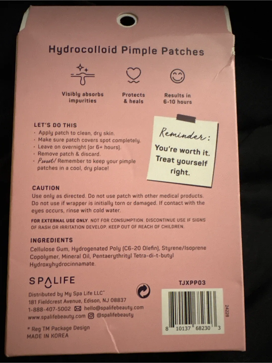 New SPA LIFE Brunch Date Pimple Patches - 30 Count image indicator(4)
