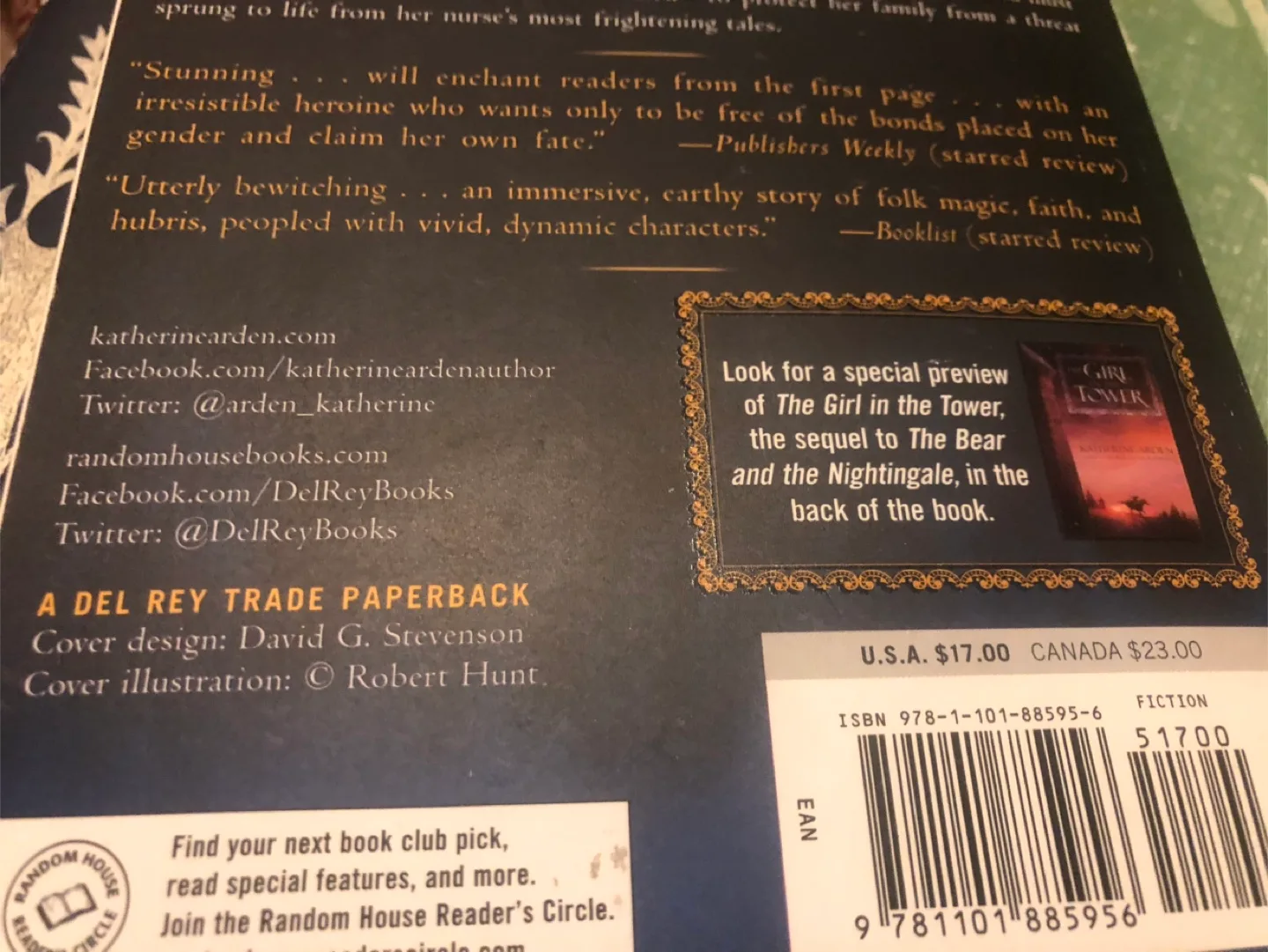 FREE : The Bear and the Nightingale by Katherine Arden image indicator(3)