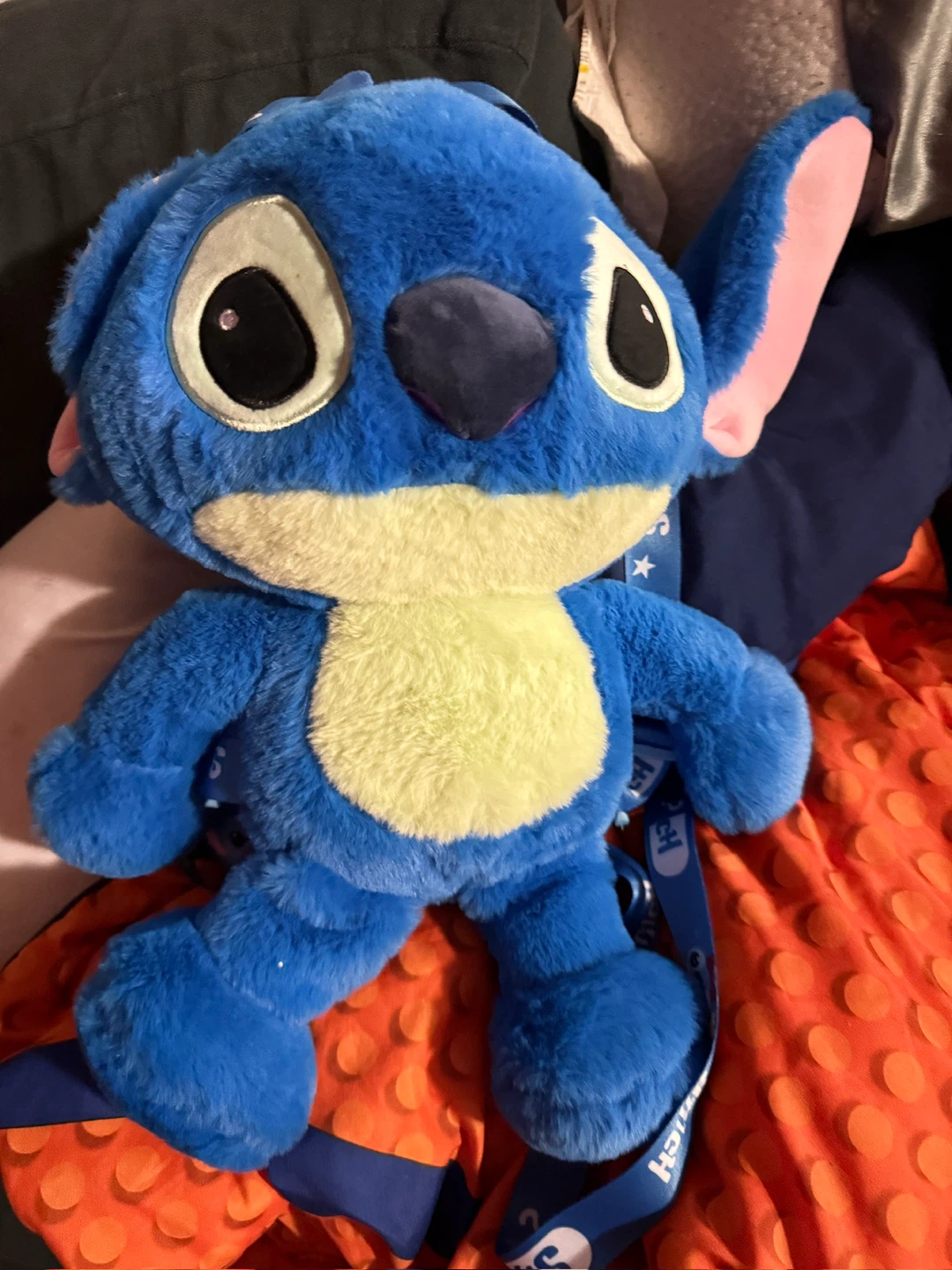 Disney Stitch Plush Backpack