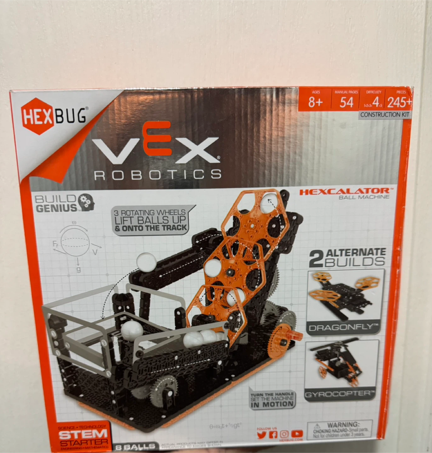 HEXBUG VEX Robotics Hexcalator Ball Machine STEM