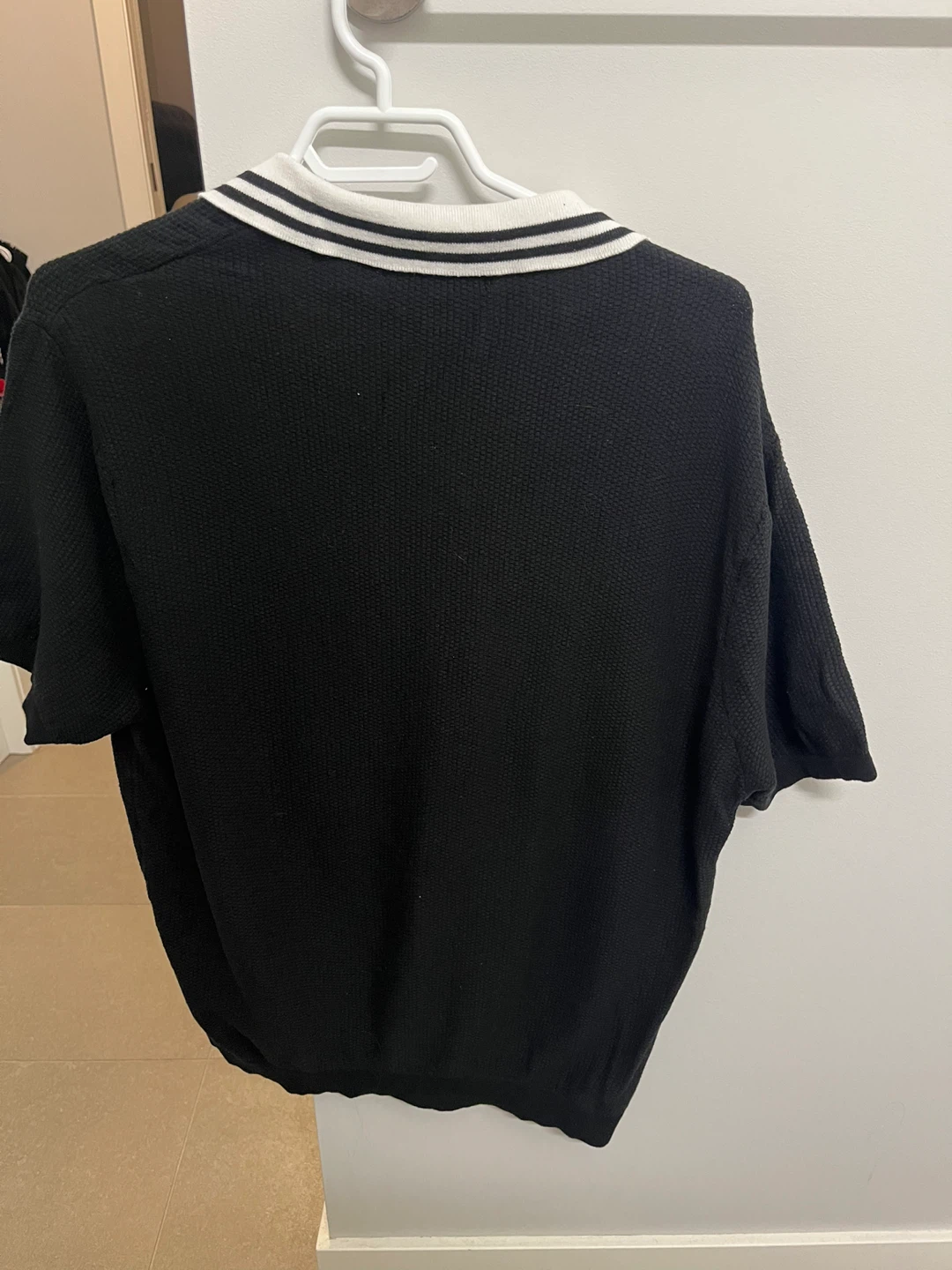 Men’s Forever 21 Men's Polo Shirt - Black & White - photo 3