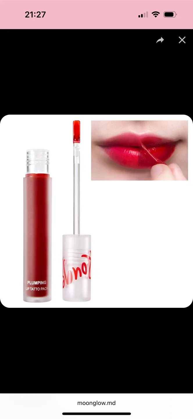 New MAXCLINIC Rouge Star Plumping Lip Tattoo Pack - Richly Red image indicator(4)