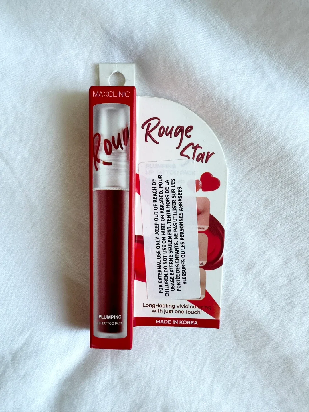 New MAXCLINIC Rouge Star Plumping Lip Tattoo Pack - Richly Red thumbnail