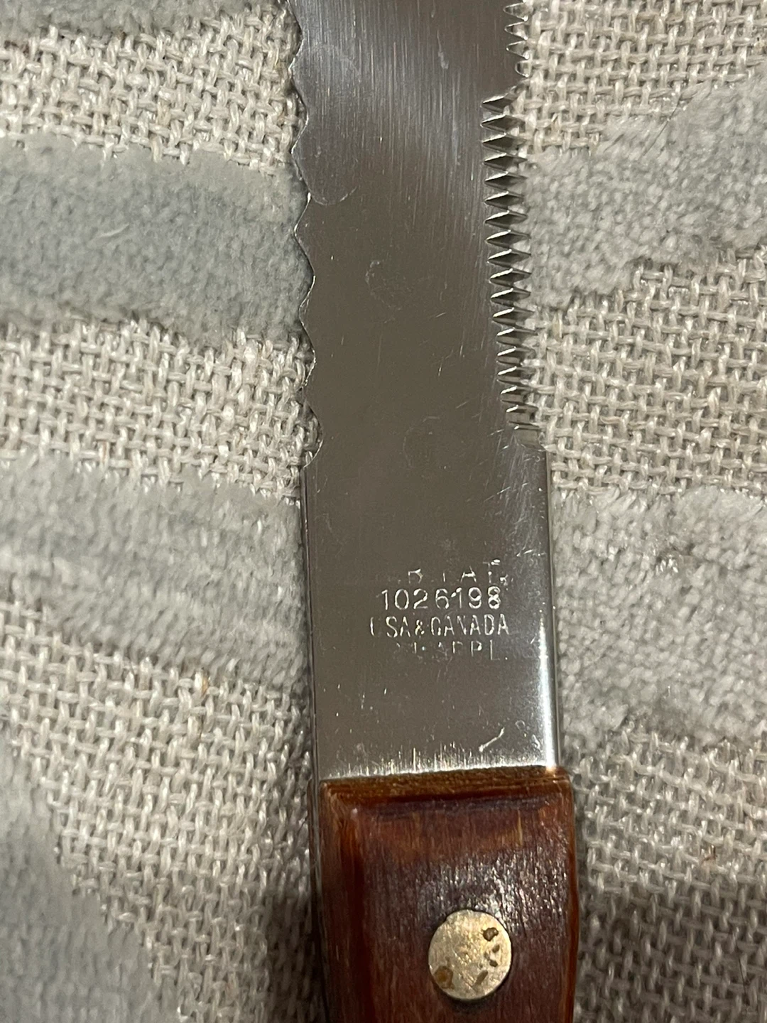 Bread knife with wooden handle - photo 2