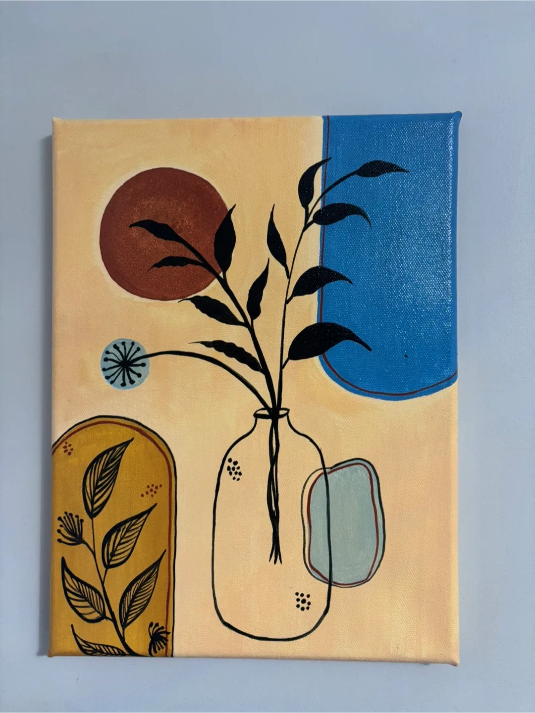 Boho Style Canvas Painting image indicator(6)