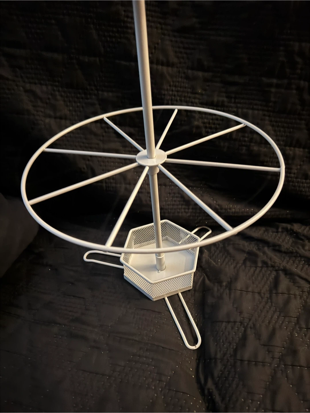 White Metal 3-Tier Display Stand/ Organizer - photo 3