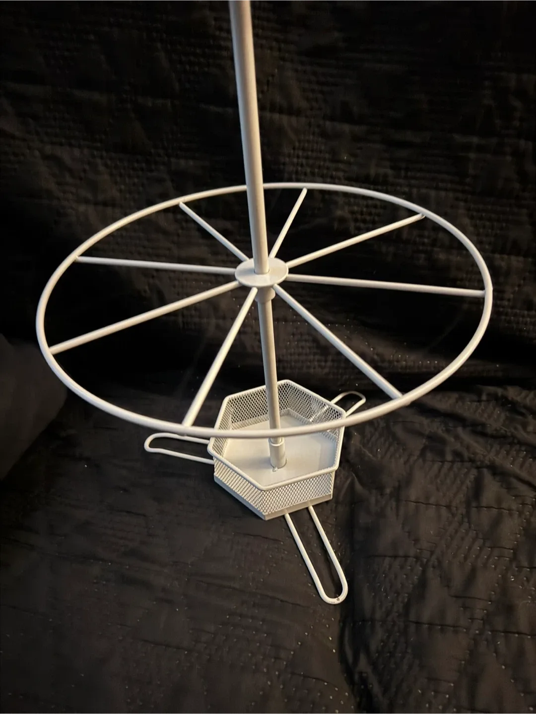 White Metal 3-Tier Display Stand/ Organizer image indicator(3)