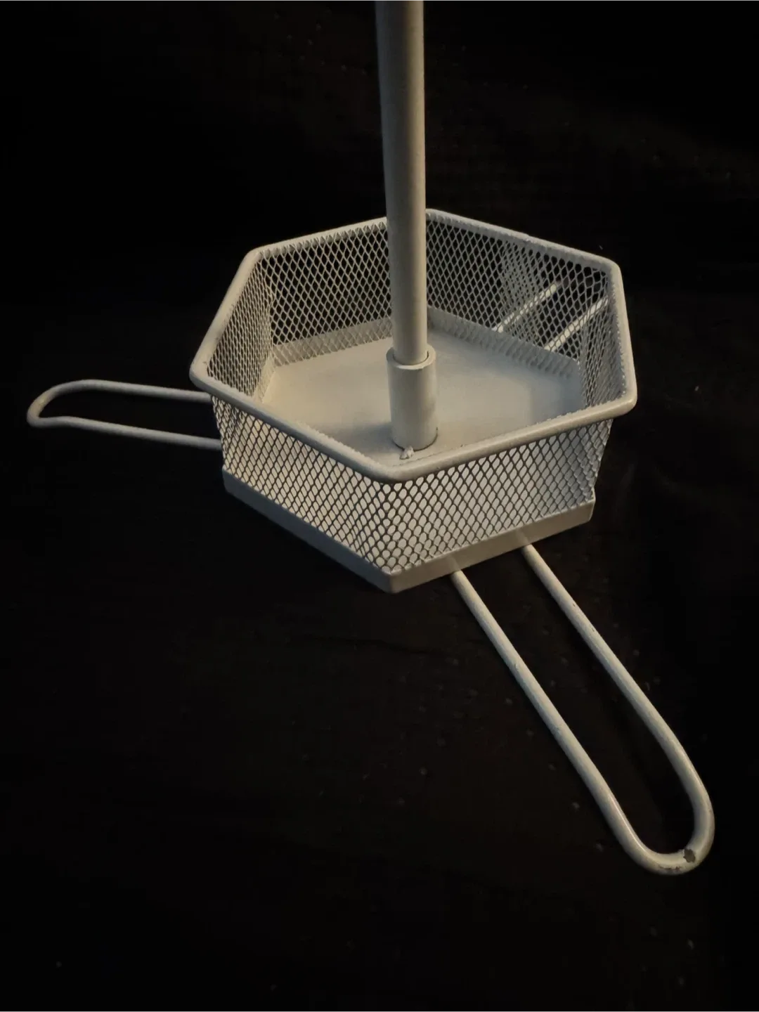 White Metal 3-Tier Display Stand/ Organizer image indicator(4)