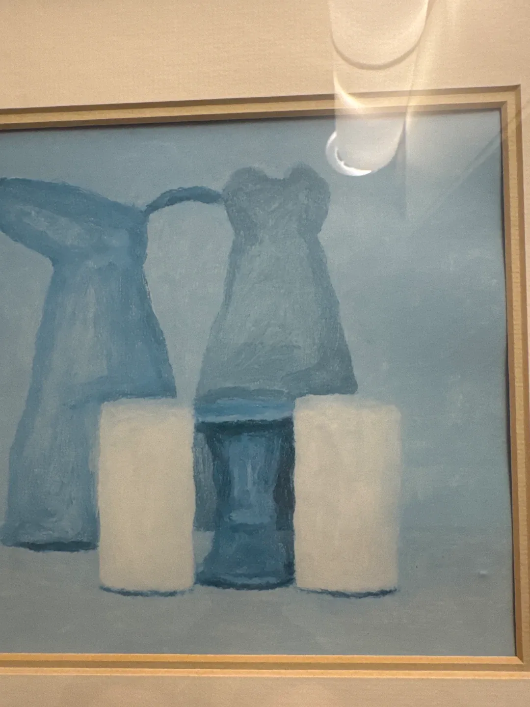 Framed Blue Still Life Painting image indicator(3)