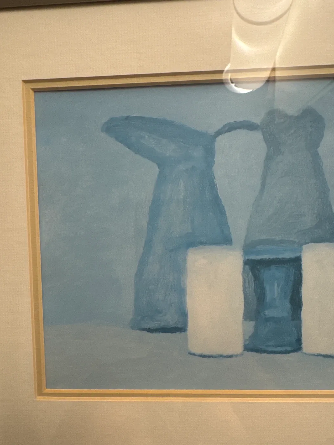 Framed Blue Still Life Painting image indicator(2)