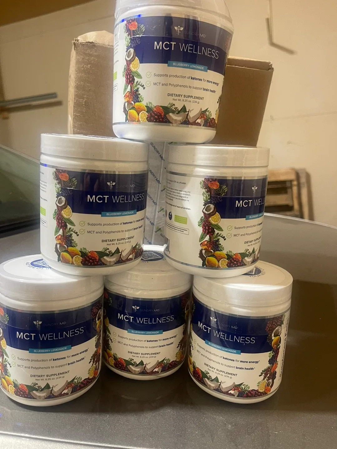 Gundry MD MCT Wellness Blueberry Lemonade image indicator(3)