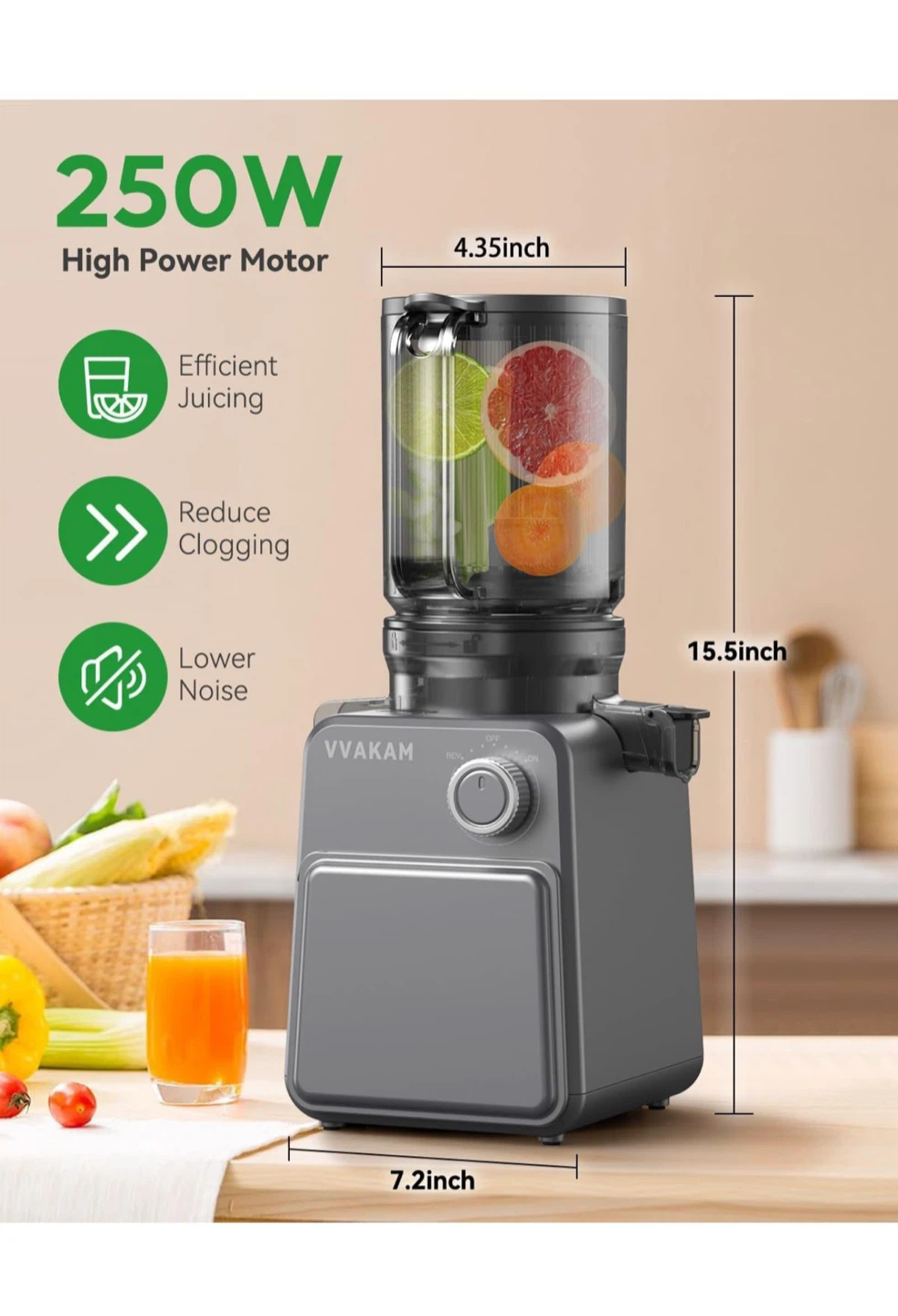 Cold Press Juicer - photo 3