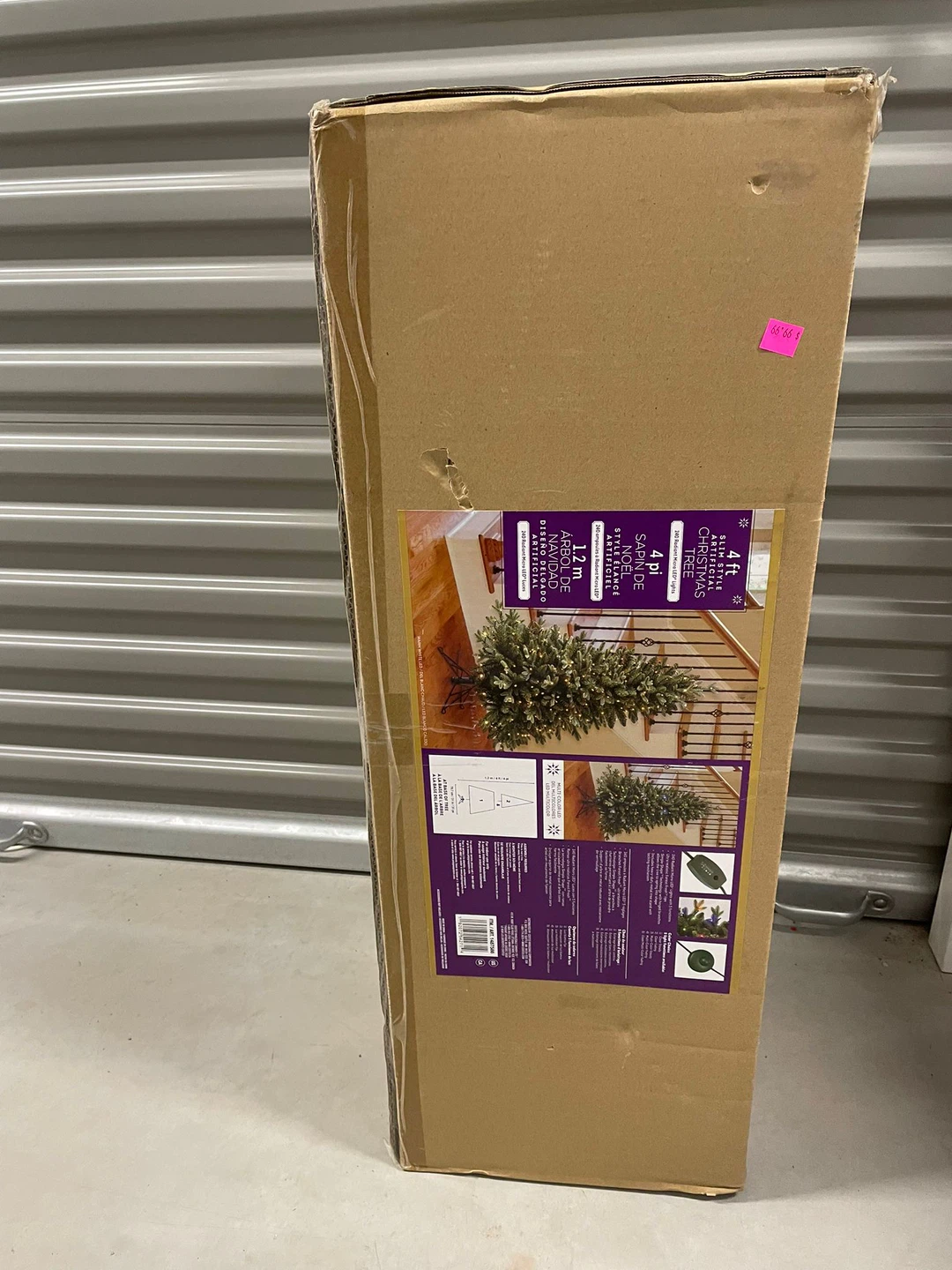 4ft Slim Style Christmas Tree - New in Box! - photo 2