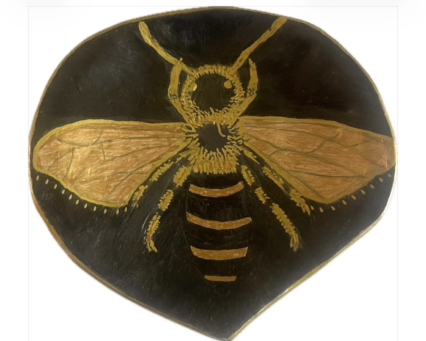 Hand-Painted Bee Decor