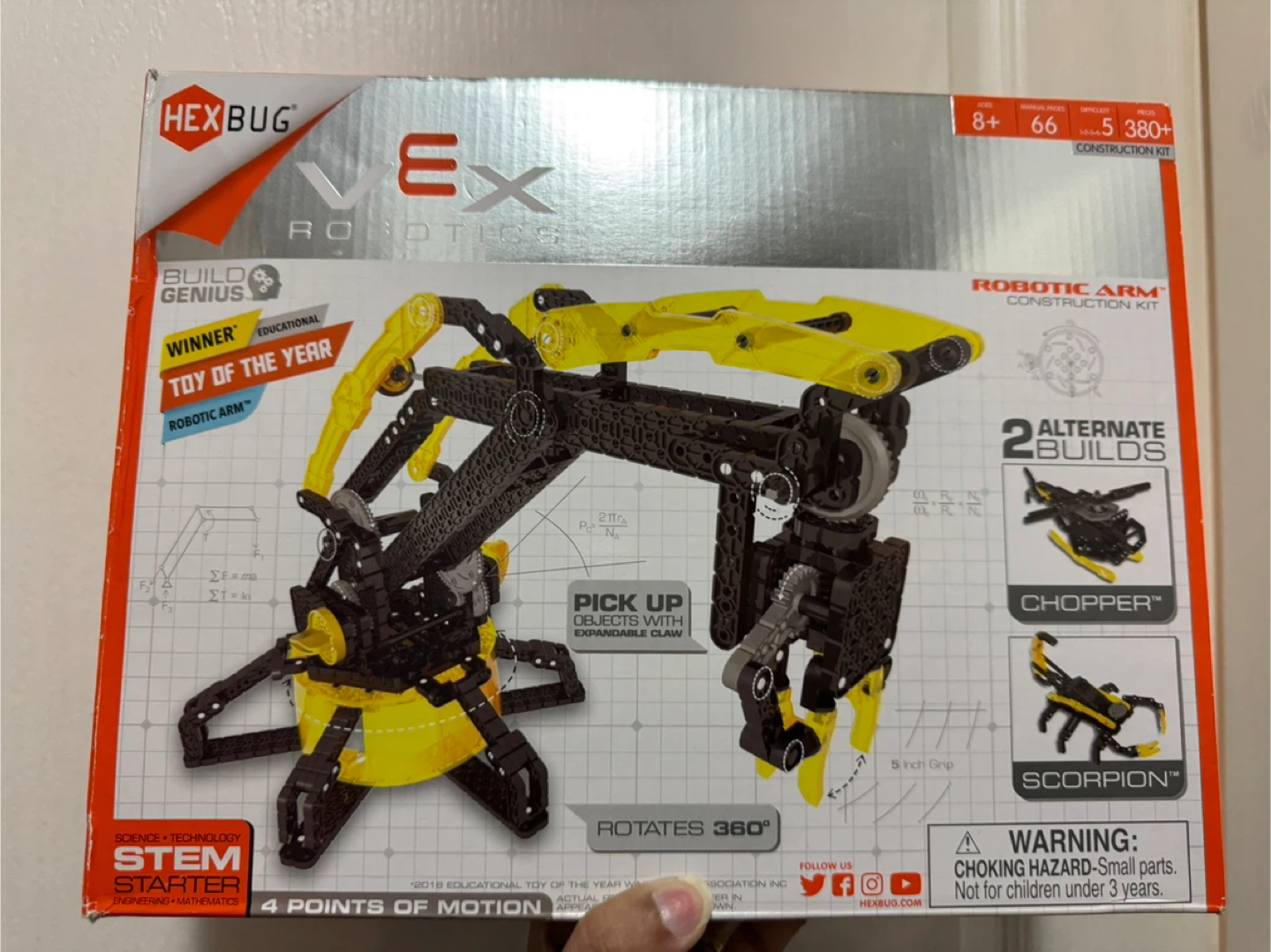 VEX Robotics Robotic Arm Construction Kit STEM