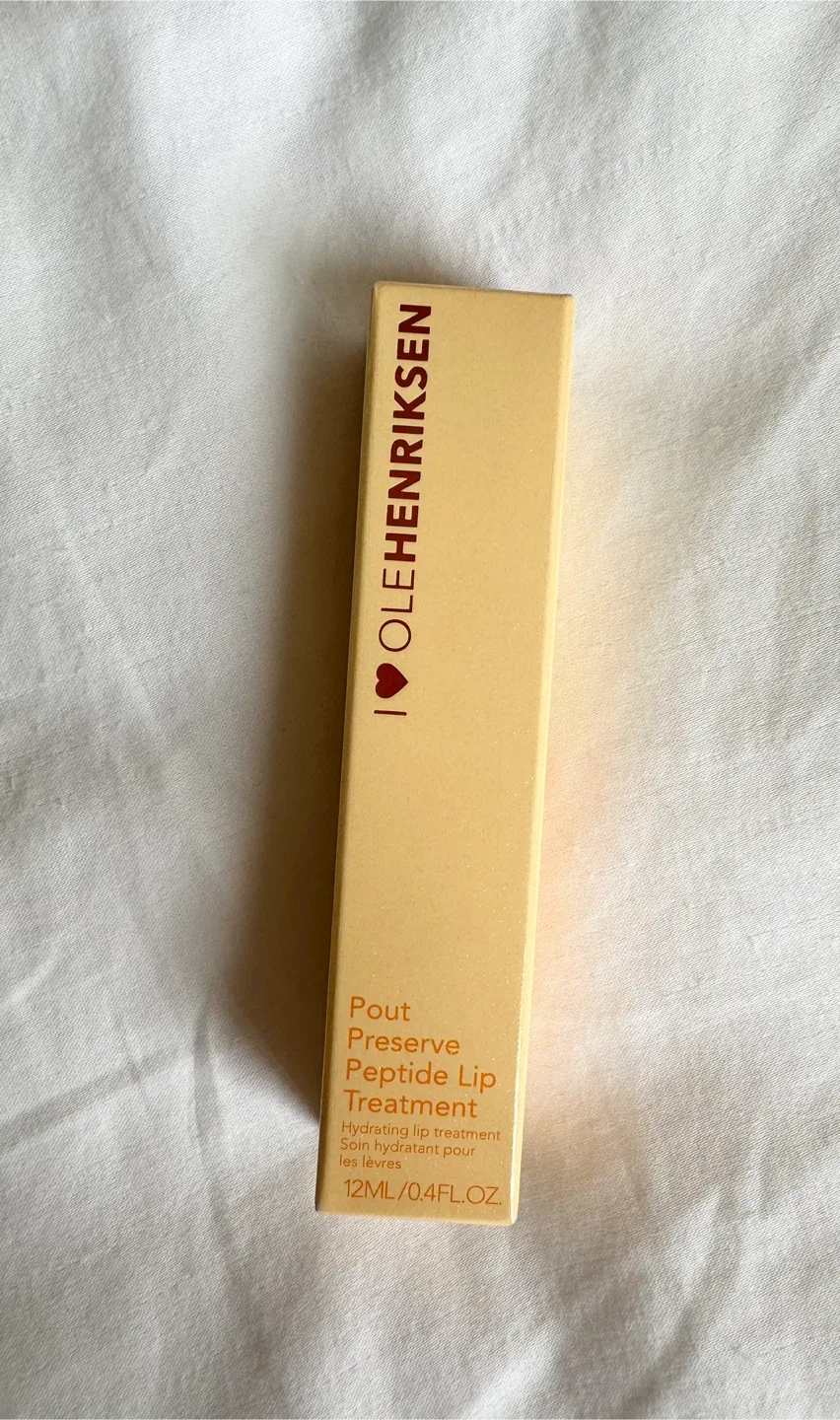 New OLEHENRIKSEN Peptide Lip Treatment Citrus Sunshine Glimmer thumbnail