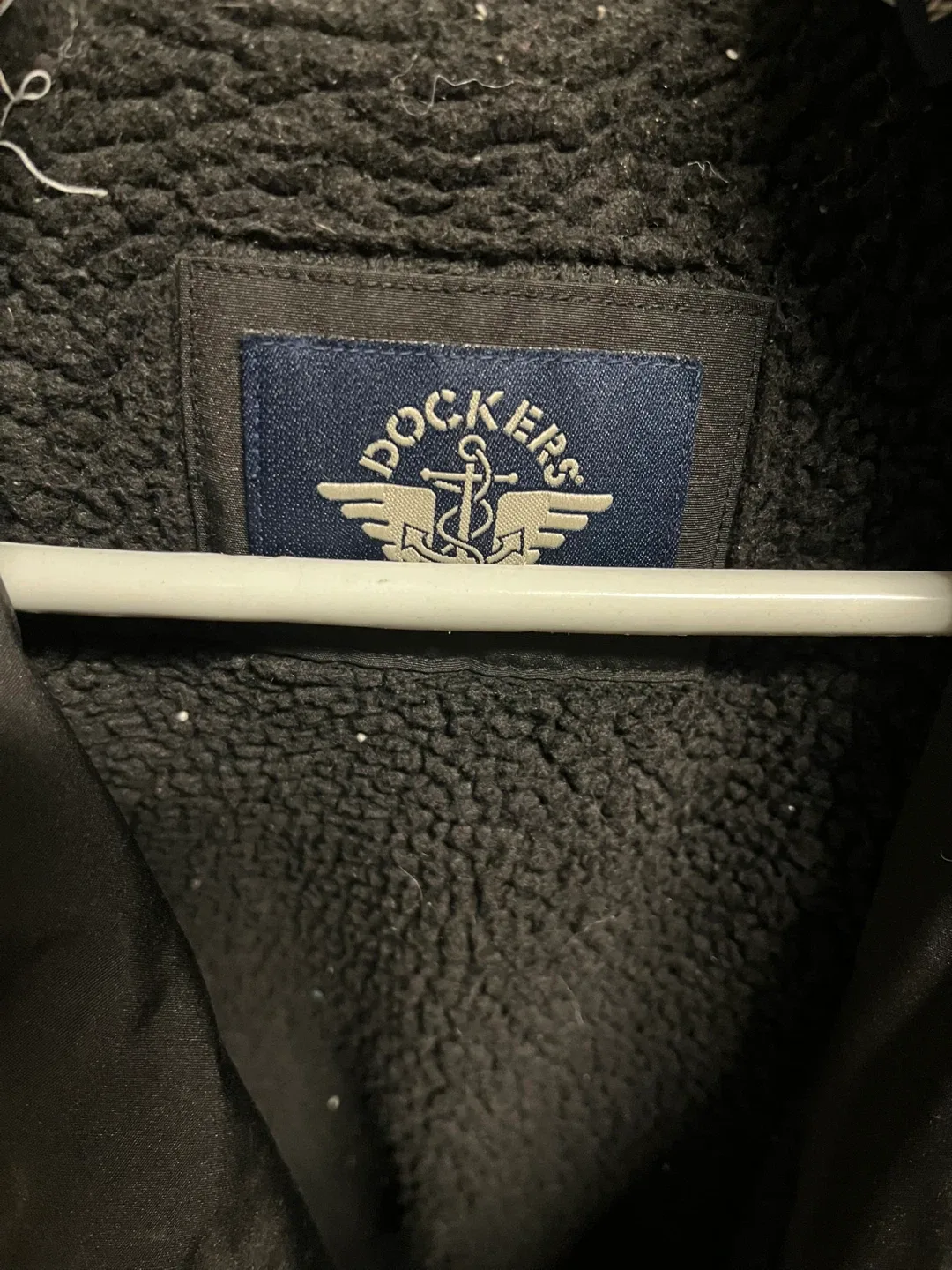 Dockers Black Hooded Jacket Size M image indicator(2)