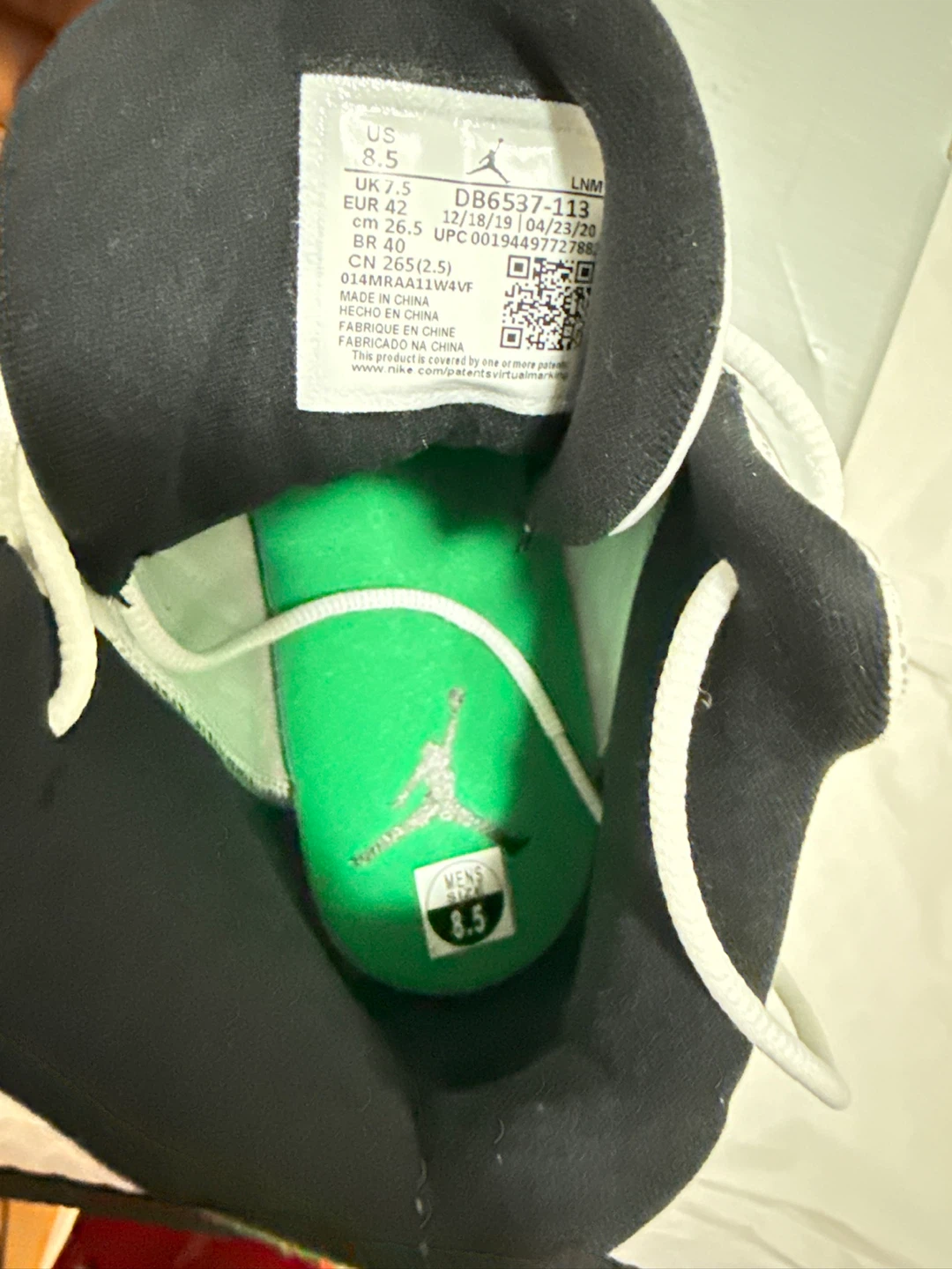 Jordan 13 Lucky Green Size 8.5 - photo 4