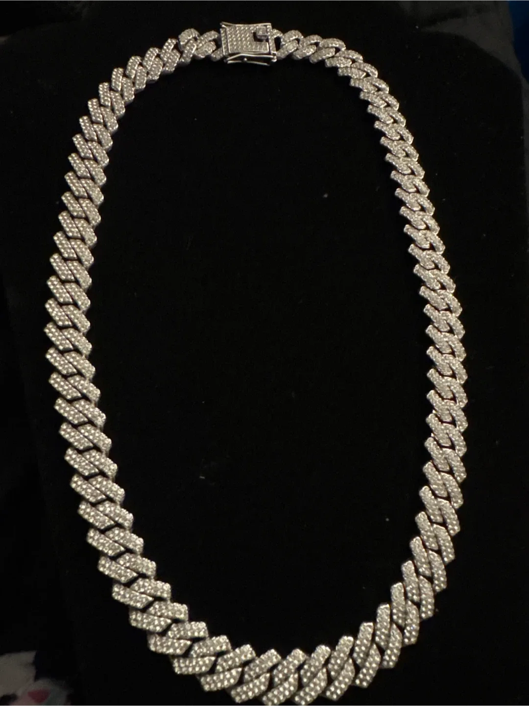 Cartice 14MM VVS 18K Gold SS Iced Out Cuban Chain image indicator(3)