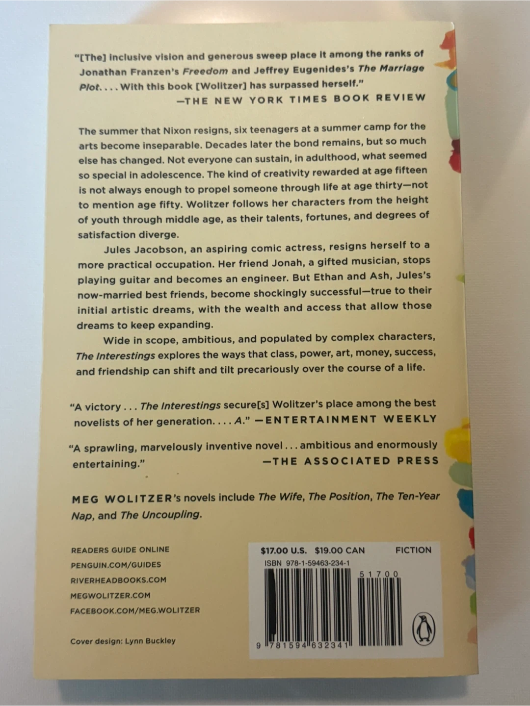 The Interestings by Meg Wolitzer - photo 2